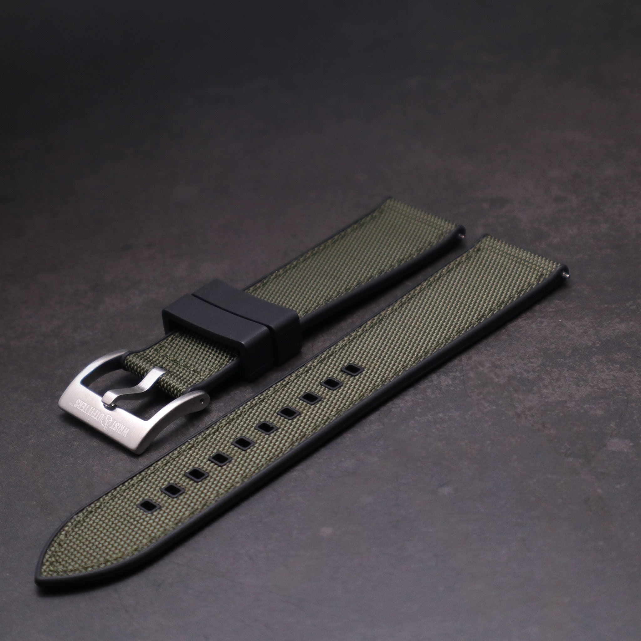 SeaBreeze™ 2.0 Sailcloth & FKM Rubber Waterproof Watch Band