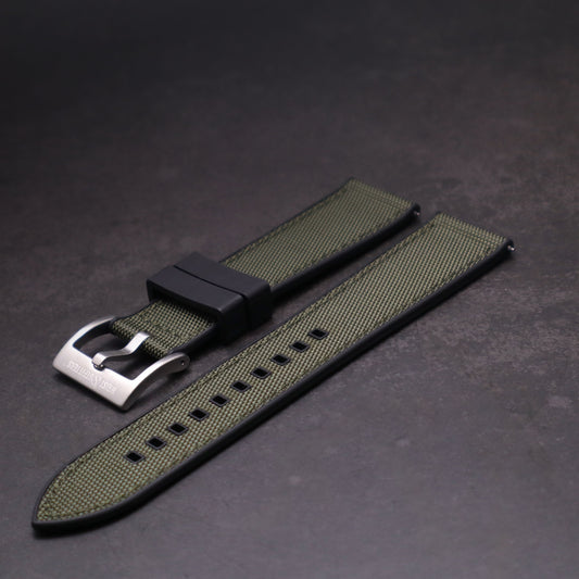 SeaBreeze™ 2.0 Sailcloth & FKM Rubber Waterproof Watch Band