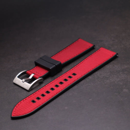 SeaBreeze™ 2.0 Sailcloth & FKM Rubber Waterproof Watch Band