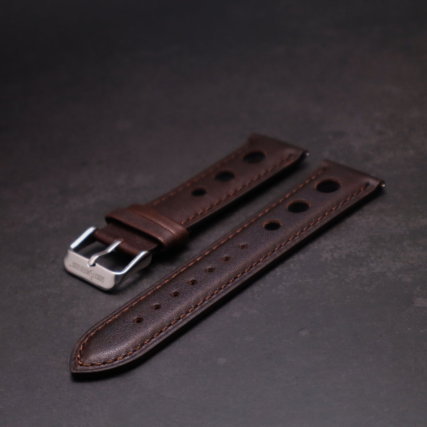 Velocity™ Elite Leather Rally Watch Strap