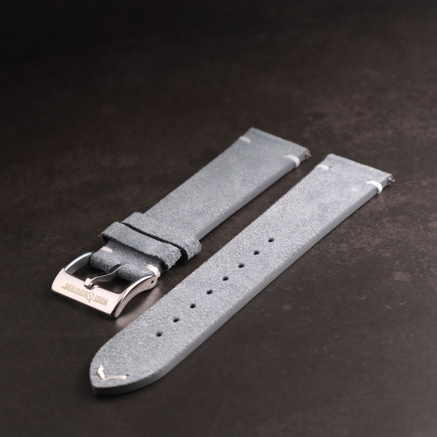 Warthog™ Suede Calfskin Leather Pilot Watch Band