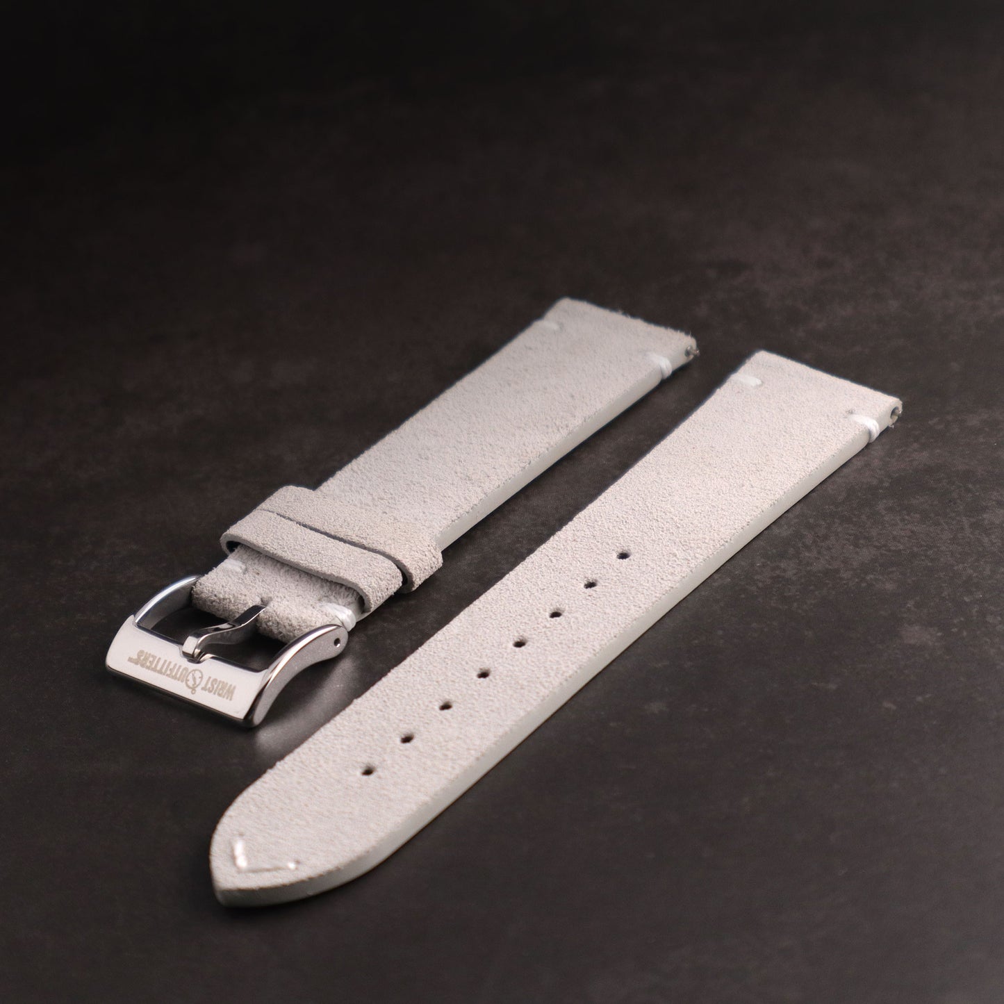 Warthog™ Suede Calfskin Leather Pilot Watch Band