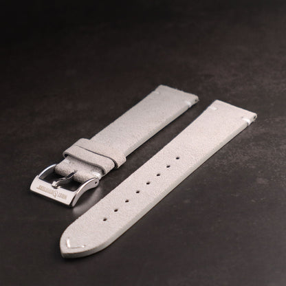Warthog™ Suede Calfskin Leather Pilot Watch Band