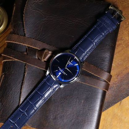 Bamboo™ Calfskin Leather Watch Band