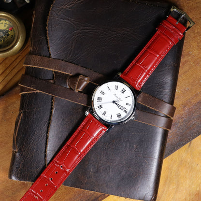 Bamboo™ Calfskin Leather Watch Band