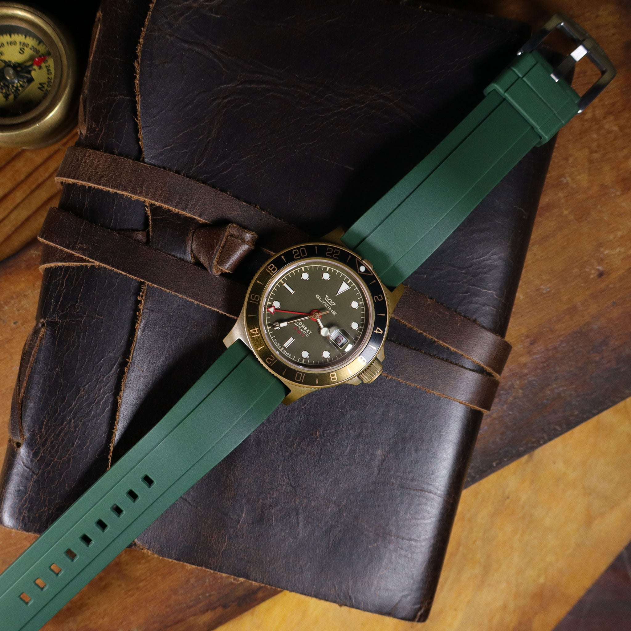 Deep Ridge Diver™ Silicone Waterproof Watch Band