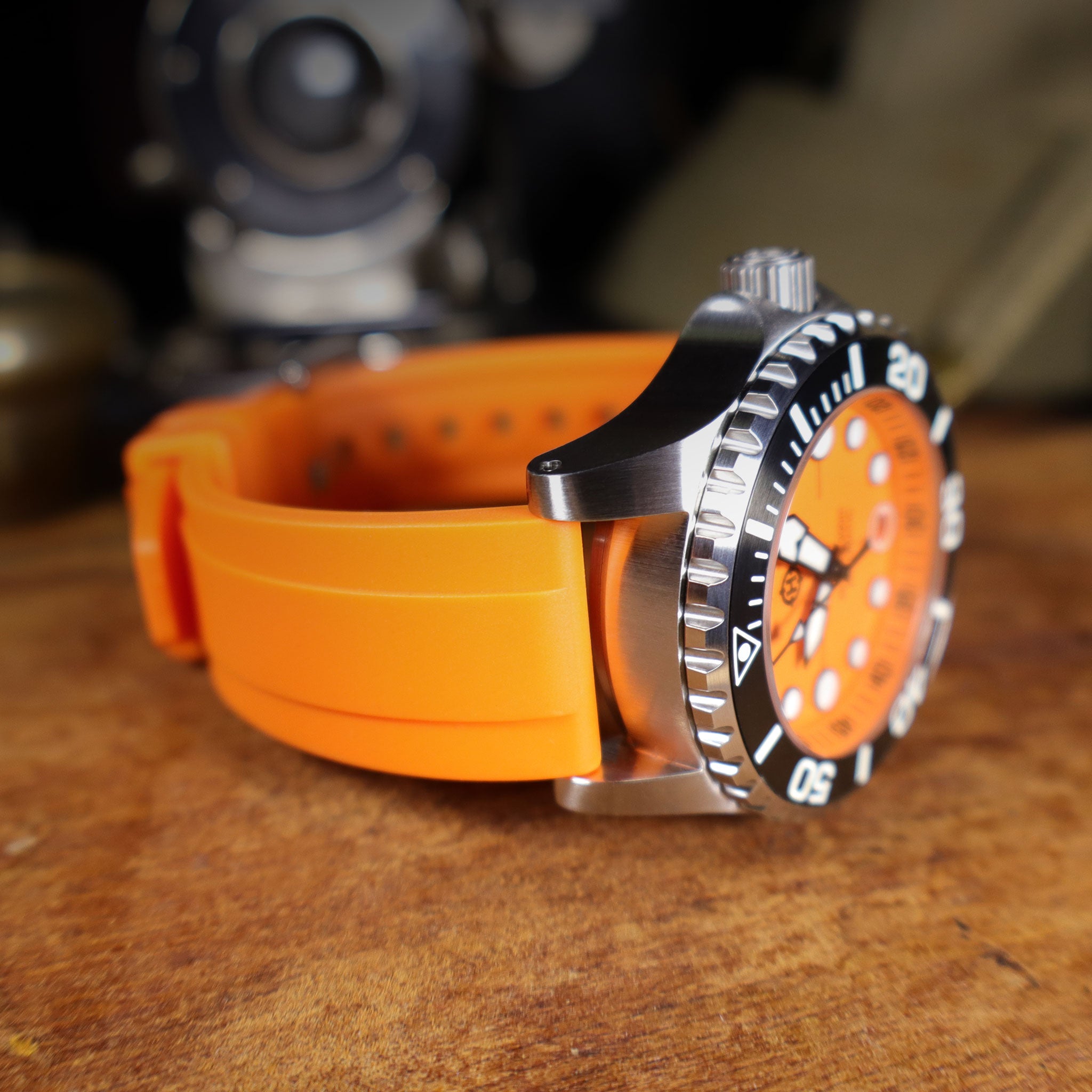 Deep Ridge Diver™ Silicone Waterproof Watch Band
