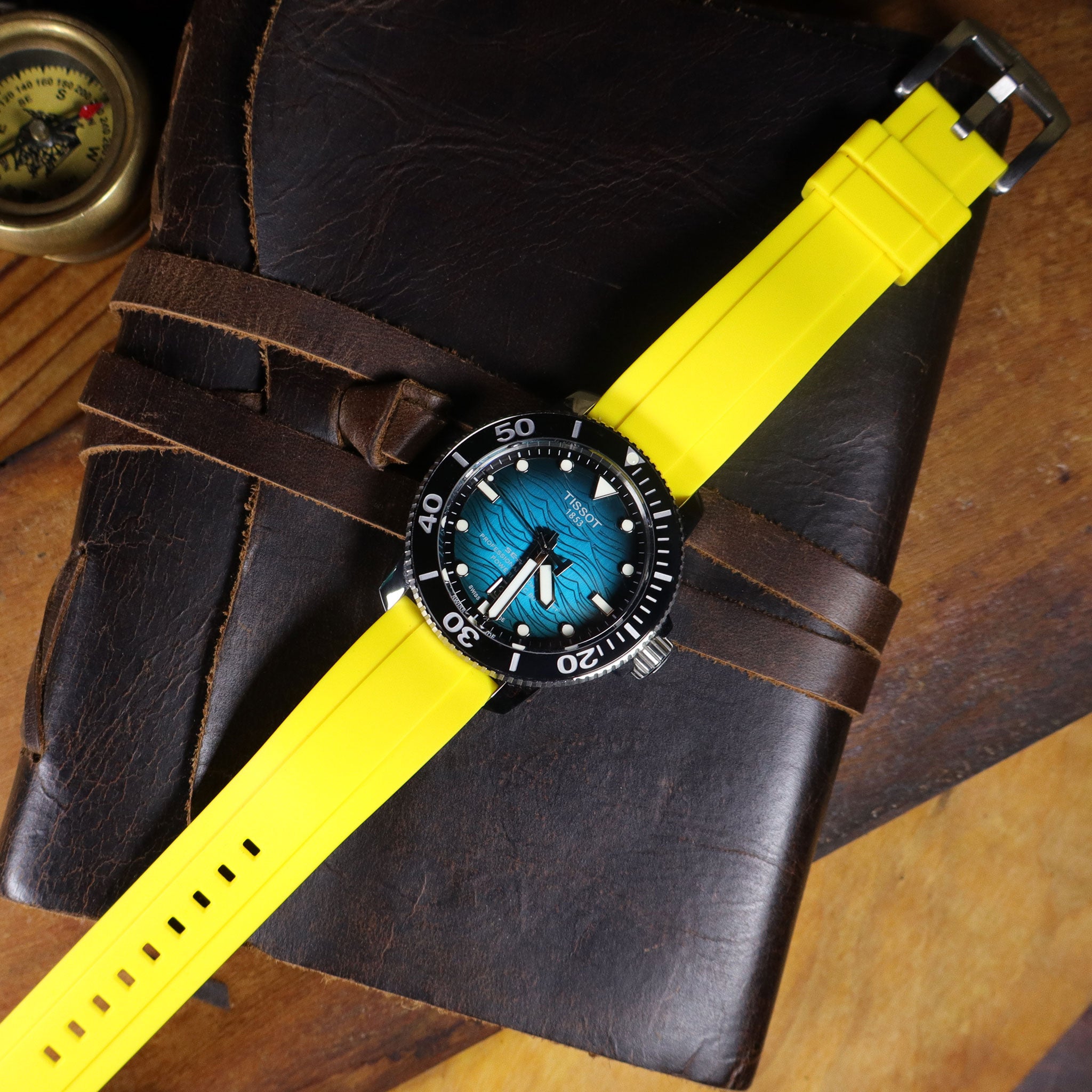 Deep Ridge Diver™ Silicone Waterproof Watch Band
