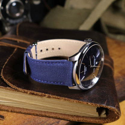 Fieldbourne™ Canvas w/Leather Accents Watch Band