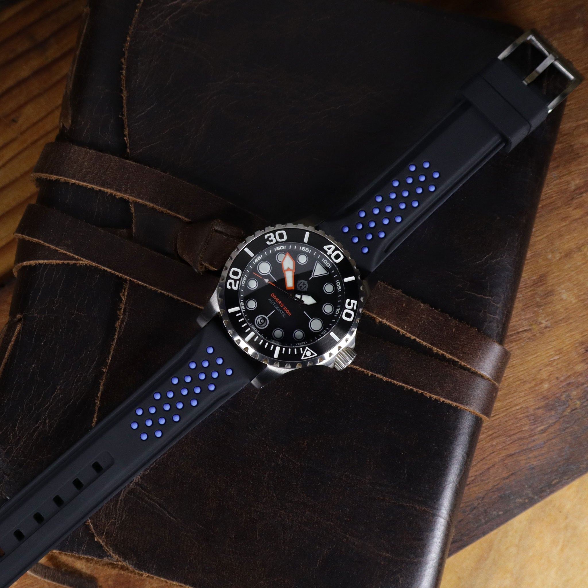 GlowFish™ High-Performance Silicone Rubber Watch Bands