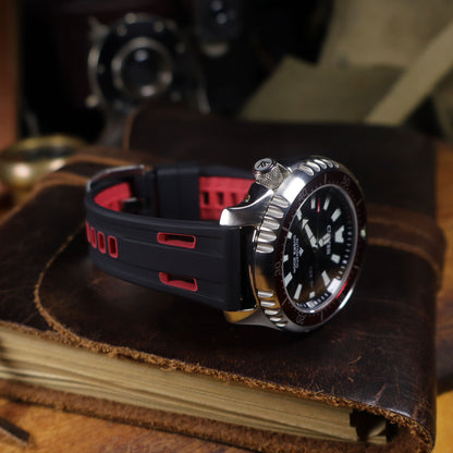 StingRay™ Vented Silicone Rubber Watch Band