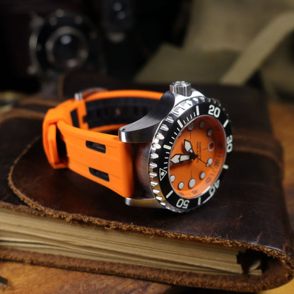 StingRay™ Vented Silicone Rubber Watch Band