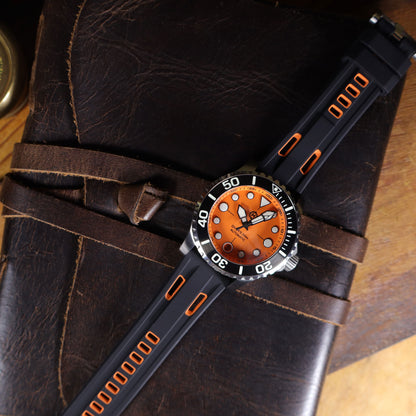 StingRay™ Vented Silicone Rubber Watch Band