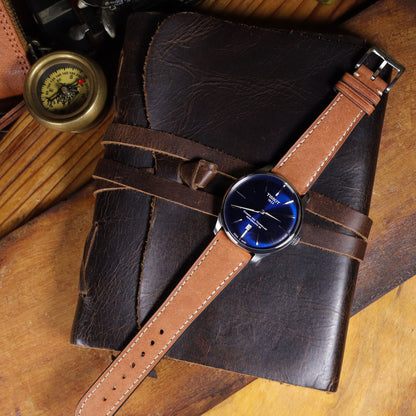 Strivano™ Italian Pueblo Leather Watch Band
