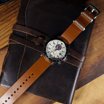 Tanner™ Leather Single-Pass Strap