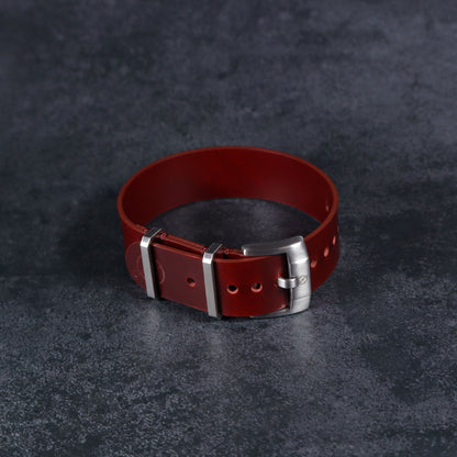 Tanner™ Leather Single-Pass Strap