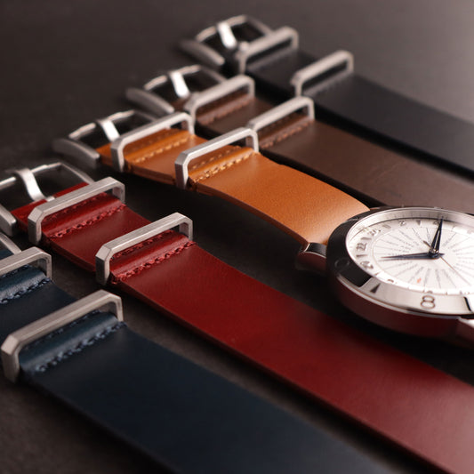 Tanner™ Leather Single-Pass Strap