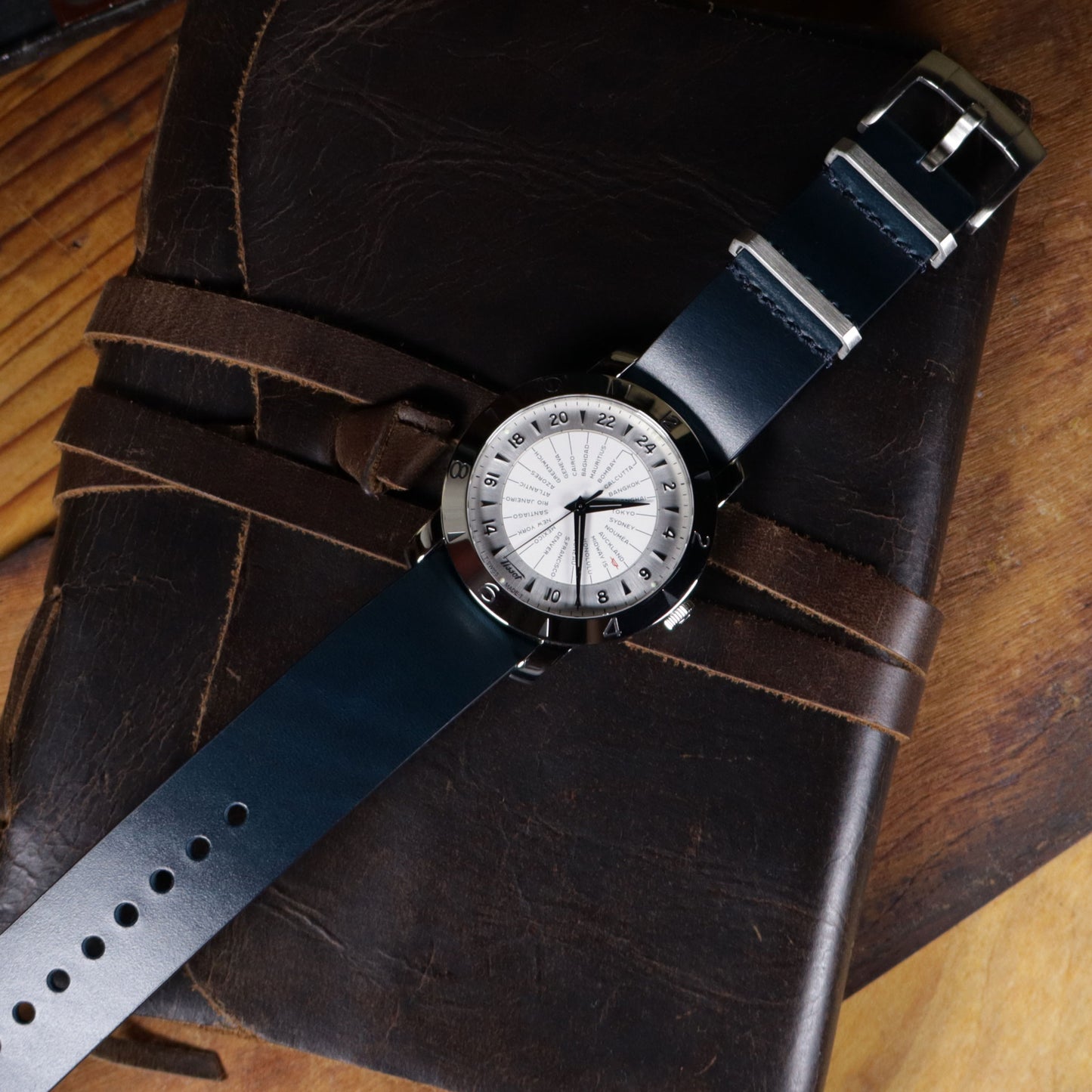 Tanner™ Leather Single-Pass Strap