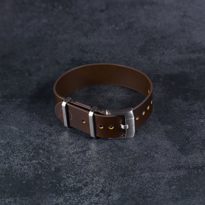 Tanner™ Leather Single-Pass Strap