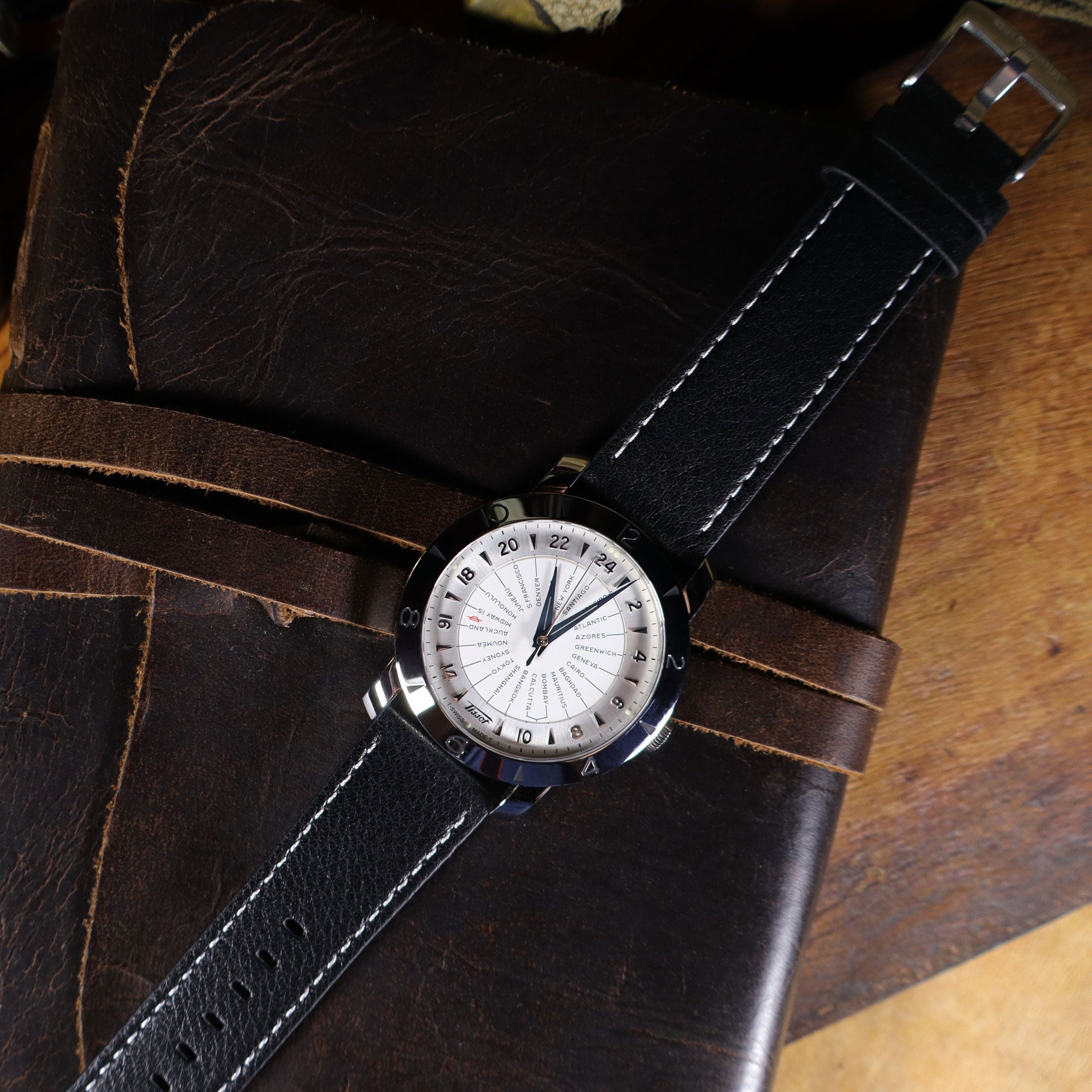 Wexley™ Epsom Calfskin Leather Watch Band