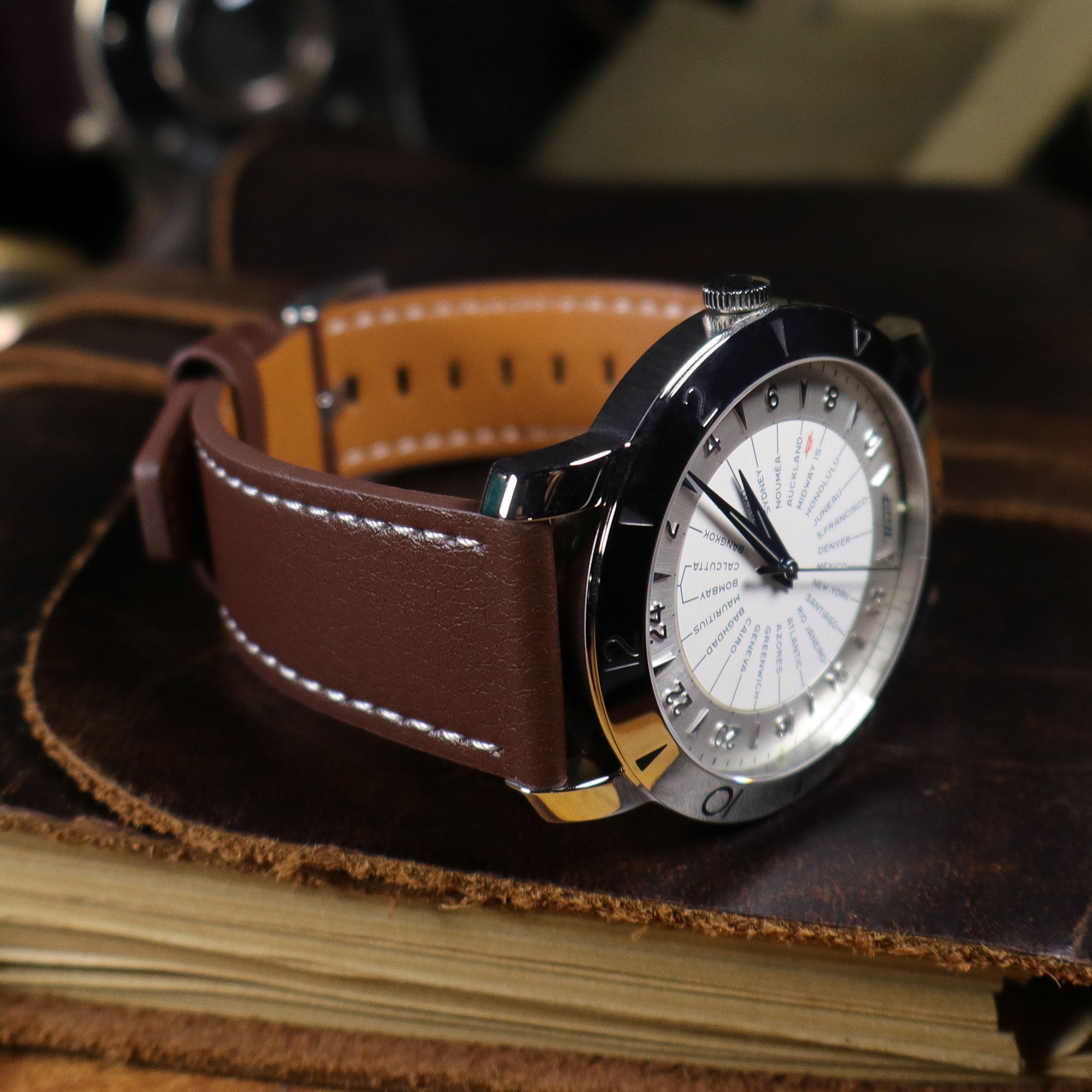 Wexley™ Epsom Calfskin Leather Watch Band