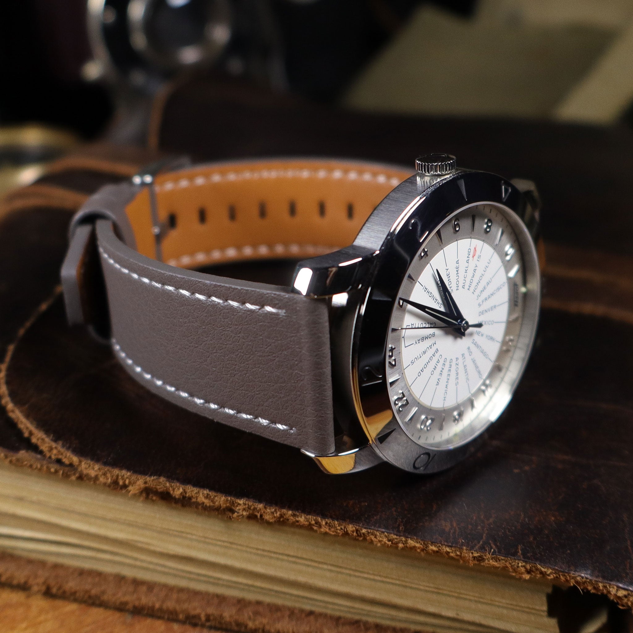 Wexley™ Epsom Calfskin Leather Watch Band