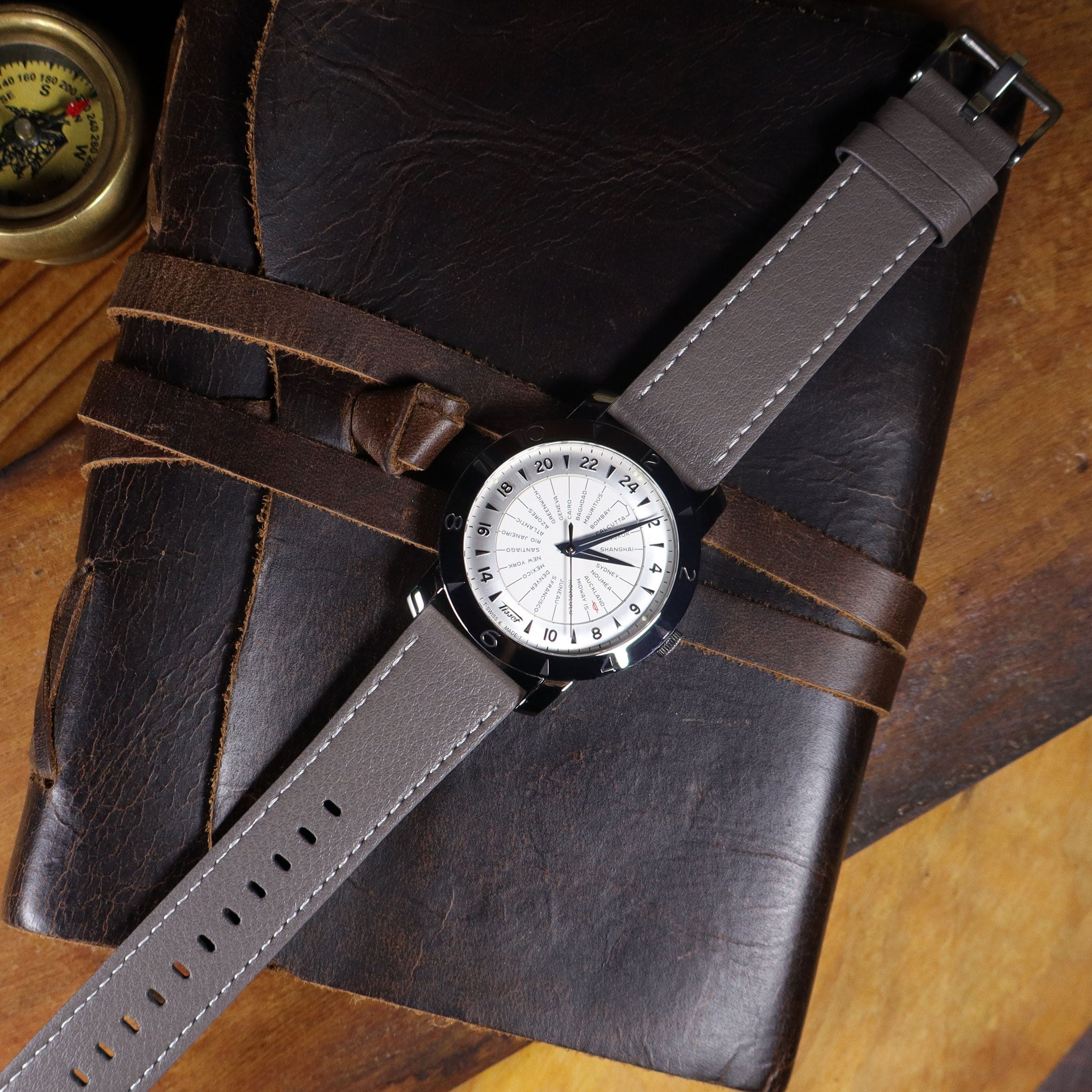 Wexley™ Epsom Calfskin Leather Watch Band